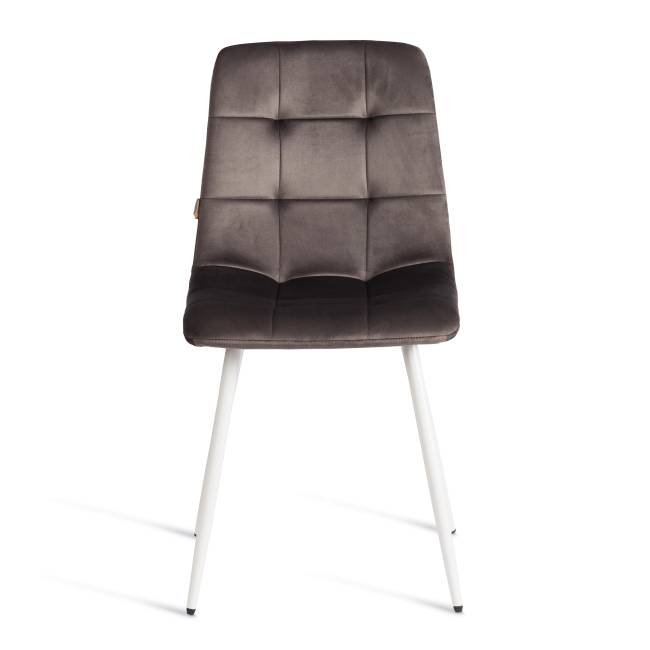 Стул Chilly/Чилли (мод. JSC-220)/1 шт. в упаковке велюр/металл, 44,5х52,5х88см, темно-серый HLR24/белый темно-серый Велюр/металл Стул Chilly/Чилли (мод. JSC-220)/1 шт. в упаковке велюр/металл, 44,5х52,5х88см, темно-серый HLR24/белый темно-серый Велюр/металл