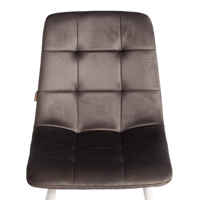 Стул Chilly/Чилли (мод. JSC-220)/1 шт. в упаковке велюр/металл, 44,5х52,5х88см, темно-серый HLR24/белый темно-серый Велюр/металл Стул Chilly/Чилли (мод. JSC-220)/1 шт. в упаковке велюр/металл, 44,5х52,5х88см, темно-серый HLR24/белый темно-серый Велюр/металл