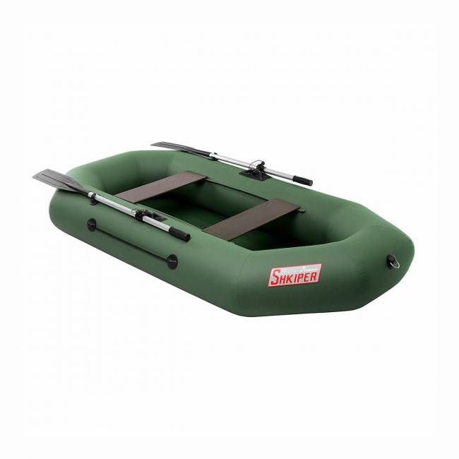 Лодка Шкипер 240 зеленый Тонар