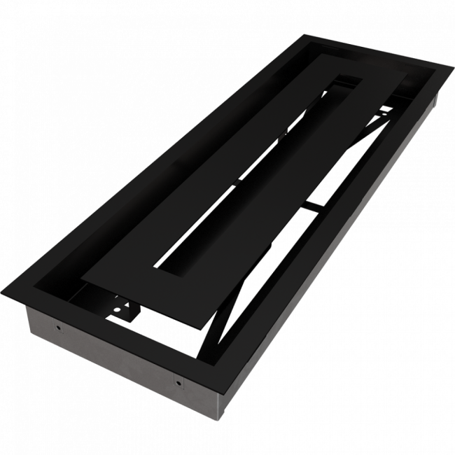 Решетка WIND Черная 17х49