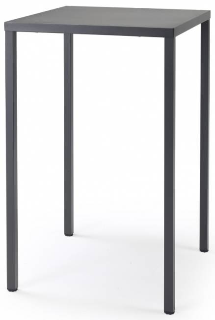 Стол барный металлический Summer антрацит 700х700х1100 мм