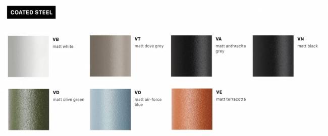 Стол ламинированный обеденный складной Tripe Maxi Folding тортора, антрацит Ø800х740 мм