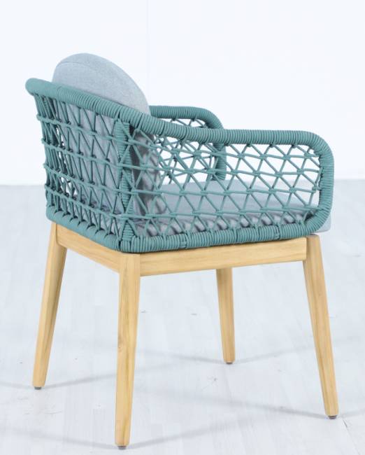 Кресло деревянное с подушками Cambria натуральный, мальмо 562х565х761 мм Кресло деревянное с подушками Cambria натуральный, мальмо 562х565х761 мм