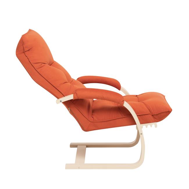 Кресло-трансформер Leset Монако Слоновая кость V39 оранжевый