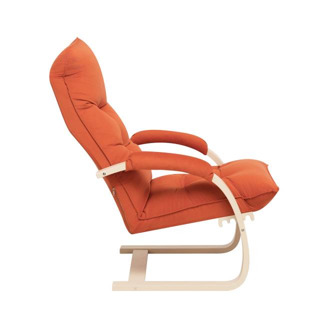Кресло-трансформер Leset Монако Слоновая кость V39 оранжевый