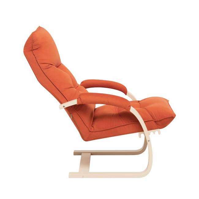 Кресло-трансформер Leset Монако Слоновая кость V39 оранжевый
