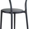 Стул пластиковый Mr Bobo черный 420х500х850 мм