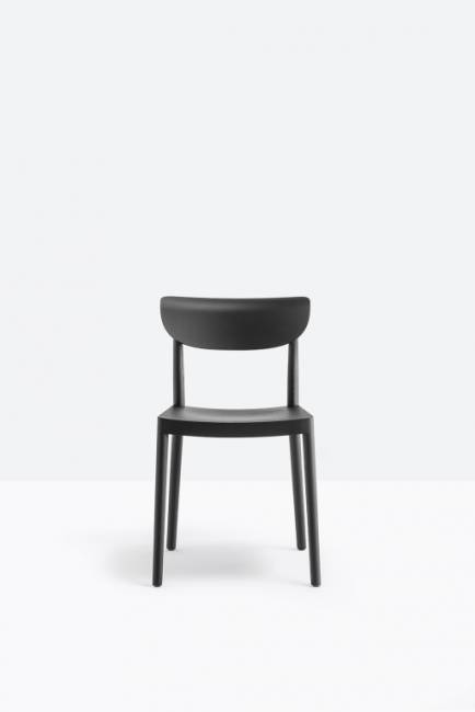 Стул деревянный Tivoli черный ясень 480х530х780 мм