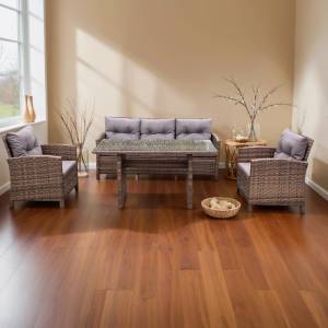 Комплект плетеной мебели AFM-305AL Brown Комплект плетеной мебели AFM-305AL Brown