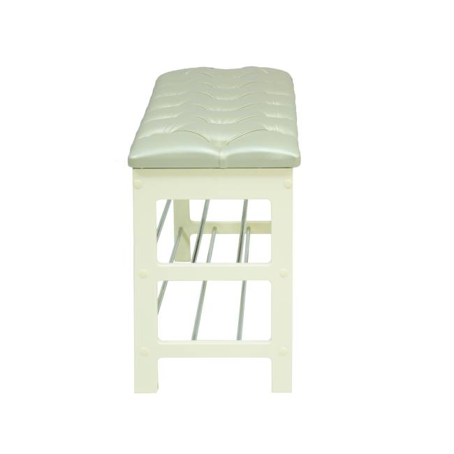 Банкетка Leset "Грейс" Дуб шампань Oregon perlamutr 106, каретная стяжка