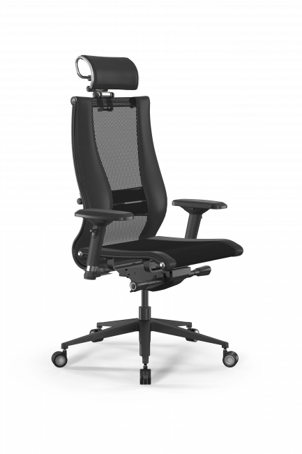 Кресло Samurai L2-16D - TS+Infinity /Kb09/Nb09/D04P/H2cL-3D(M26.B11.G24.W04), черный