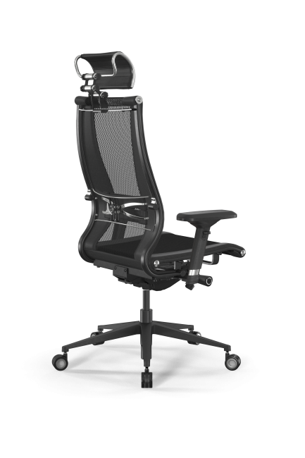 Кресло Samurai L2-16D - TS+Infinity /Kb09/Nb09/D04P/H2cL-3D(M26.B11.G24.W04), черный