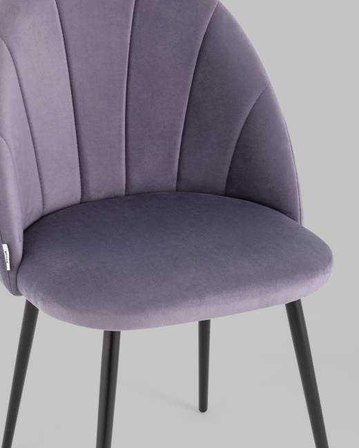 Стул Логан SN велюр пыльно-сиреневый