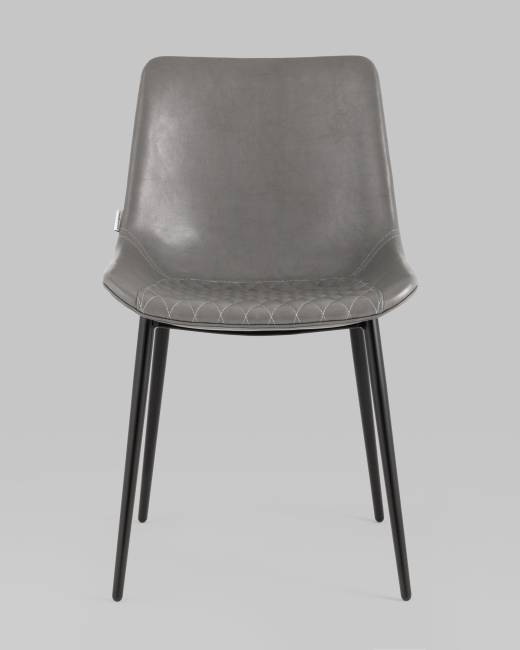 Стул Деймон экокожа серый