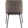 Стул с подлокотниками Кози new ткань букле тёмно-серый