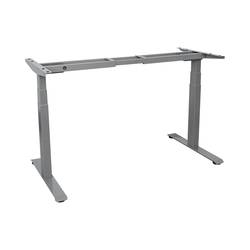 Подстолье для стола с электроприводом и регулировкой высоты, 2 мотора, память 4 уровня высоты, серый