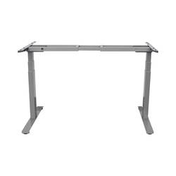 Подстолье для стола с электроприводом и регулировкой высоты, 2 мотора, память 4 уровня высоты, серый