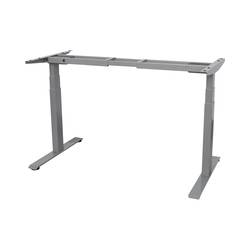 Подстолье для стола с электроприводом и регулировкой высоты, 2 мотора, память 4 уровня высоты, серый