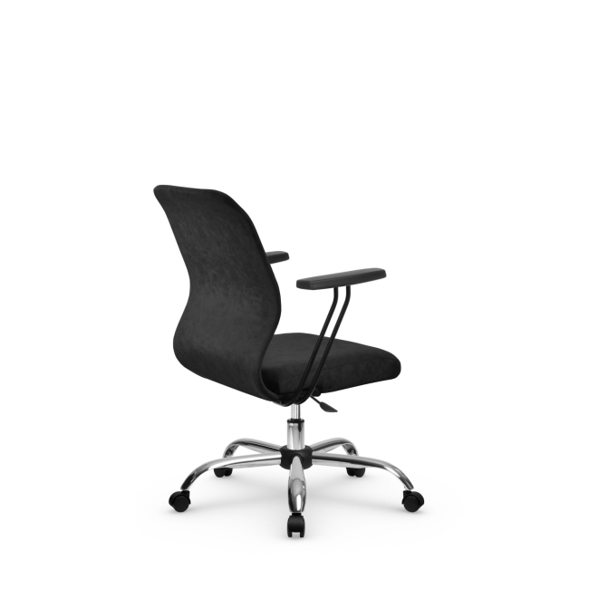 Кресло SU-Mr-4(Vivaldi)/подл.109/осн.006, черный