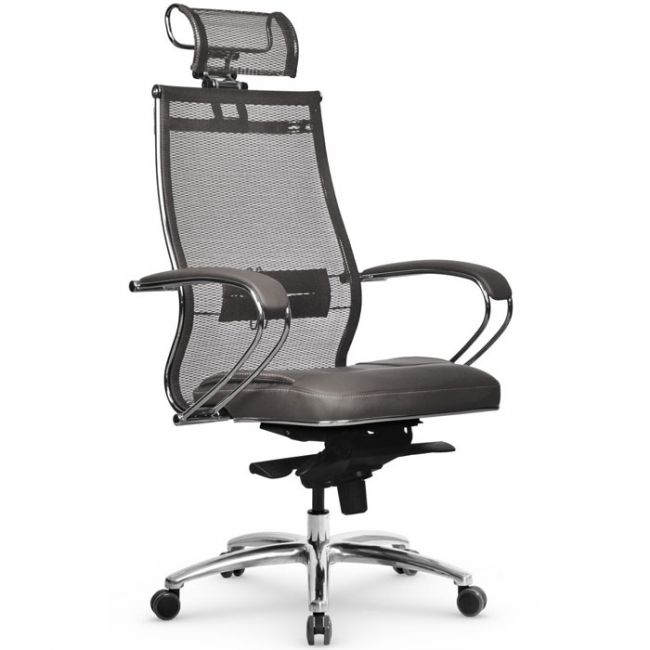 Кресло Samurai SL-2.05 MPES, светло-коричневый/серый/серый