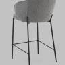 Стул полубарный Тисдейл букле темно-серый