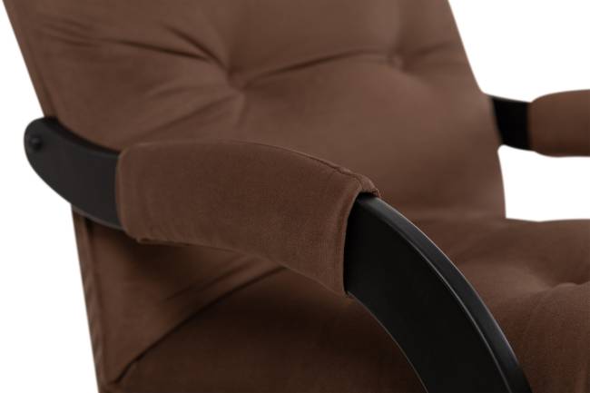 Кресло-маятник Leset Луно Венге V23 молочный шоколад Кресло-маятник Leset Луно Венге V23 молочный шоколад