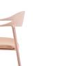 Стул Eila с подушкой пластик розовый