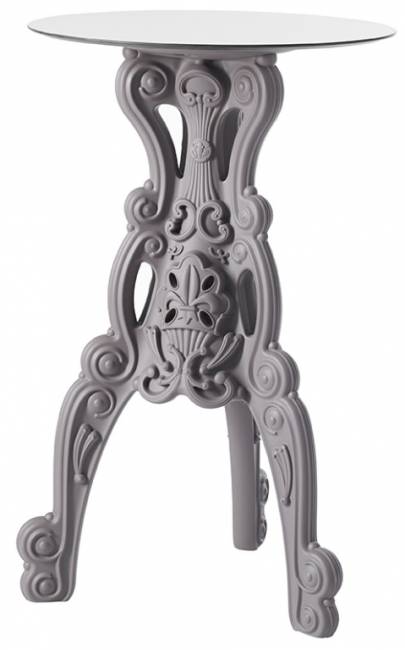 Стол из HPL пластика барный Master Of Love Standard глиняно-серый Ø690х1100 мм Стол из HPL пластика барный Master Of Love Standard глиняно-серый Ø690х1100 мм