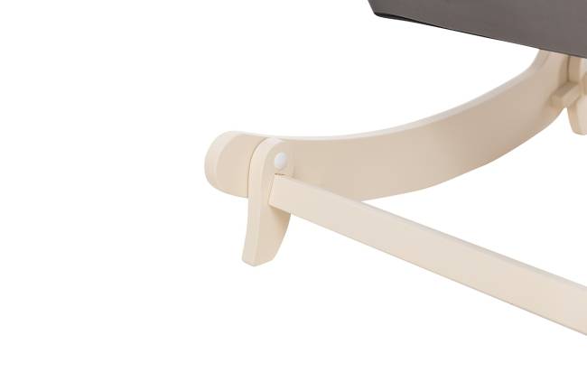 Кресло-трансформер Leset Флекси Слоновая кость V32 серый