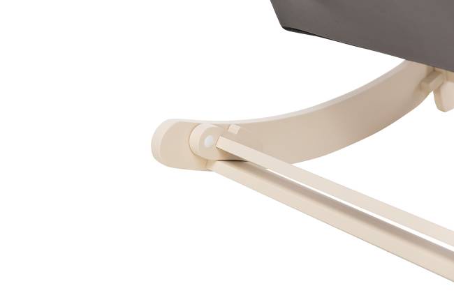 Кресло-трансформер Leset Флекси Слоновая кость V32 серый