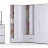 Мебель в прихожую серии Куба № 15 цвет дуб сонома/белый премиум