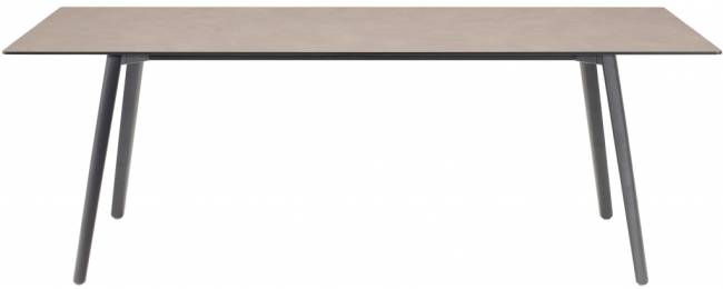 Стол ламинированный Squid антрацит, тортора шпатель 2090х1000х730 мм