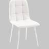 Стул Одди NEW экокожа белый белые ножки