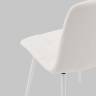Стул Одди NEW экокожа белый белые ножки