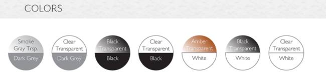 Стул пластиковый Mr Bobo темно-серый, прозрачный 420х500х850 мм