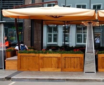 Зонт на боковой опоре «Усиленный» 3.5 х  4.0