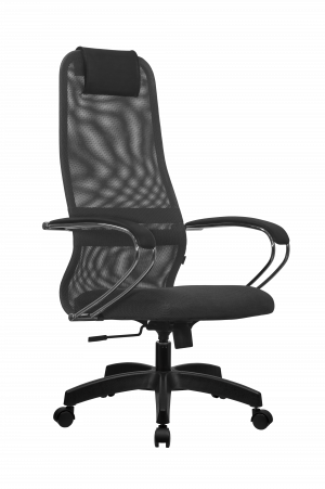 Кресло SU-B-8/подл.131/осн.001, темно-серый/темно-серый