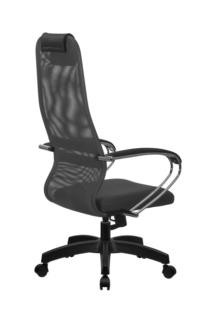 Кресло SU-B-8/подл.131/осн.001, темно-серый/темно-серый