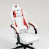 Кресло спортивное TopChairs Phantom бело-красный