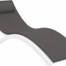 Подушка-подголовник для шезлонга Slim темно-серый 410х230х50 мм