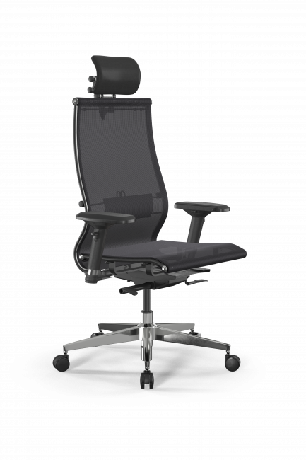 Кресло SynchroSit 10 L2-107D - TV /Km00/Nb00/D04P/H3mL-3D(M24.B22.G18.W03), черный