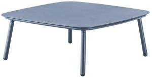 Столик металлический кофейный Venice синий 800х800х370 мм