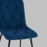 Стул Одди Diamond велюр синий