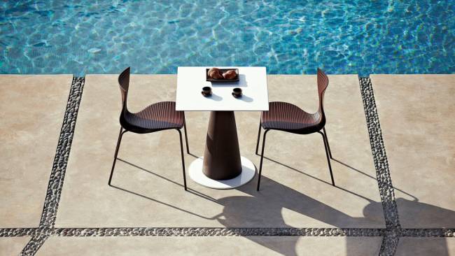 Стол из HPL пластика Hopla Standard 690х690х720 мм