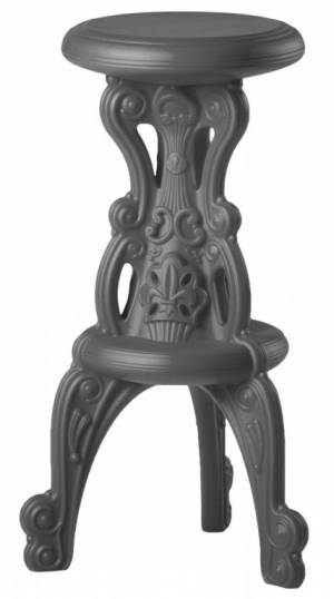 Табурет пластиковый барный Mister Of Love Standard глиняно-серый 410х370х750 мм