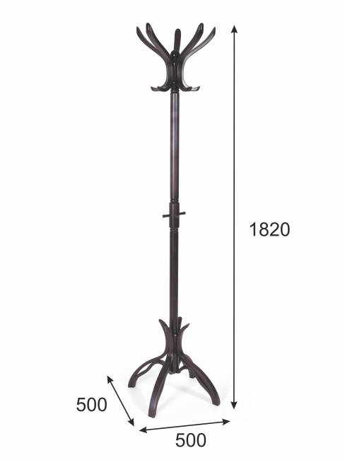 Вешалка напольная В 12Н венге