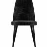 Стул DikLine 326 микровелюр M18 черный, ножки черные