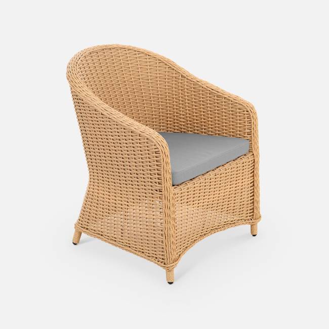 Кресло Primo (с упаковкой) Индийское дерево, RAL 1014, Mossle 990