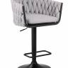 Стул барный DOBRIN LEON, серая ткань (LAR 275-17)