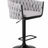 Стул барный DOBRIN LEON, серая ткань (LAR 275-17)